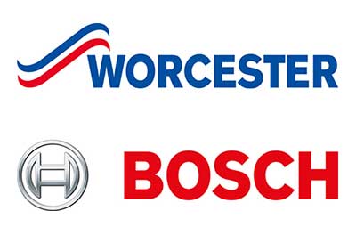 combi boiler logos for Worcester and Bosch